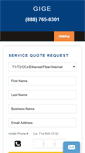 Mobile Screenshot of gige.us