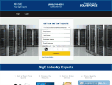Tablet Screenshot of gige.us