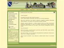 Tablet Screenshot of gige.hu